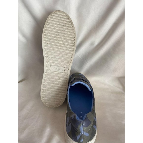 HEIDI SNEAKER BLUE CAMO LEATHER from J/Slides sz 7 - Picture 6 of 6